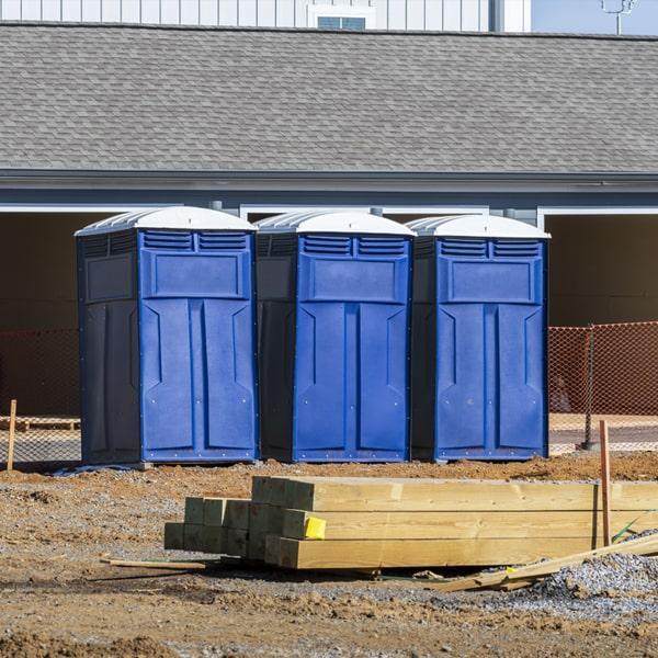 Heavy-duty construction site porta potty in Wynne, Arkansas