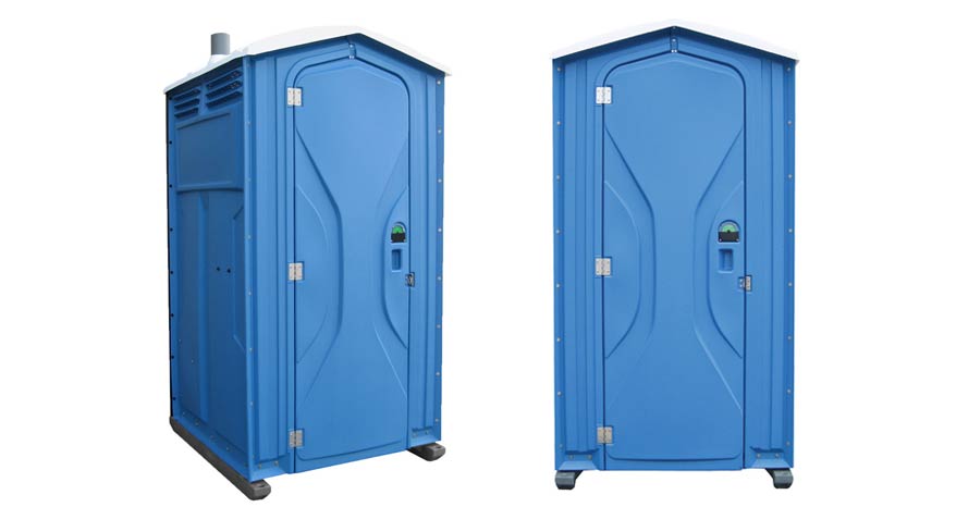 Long-term porta potty units on site in Wynne, Arkansas